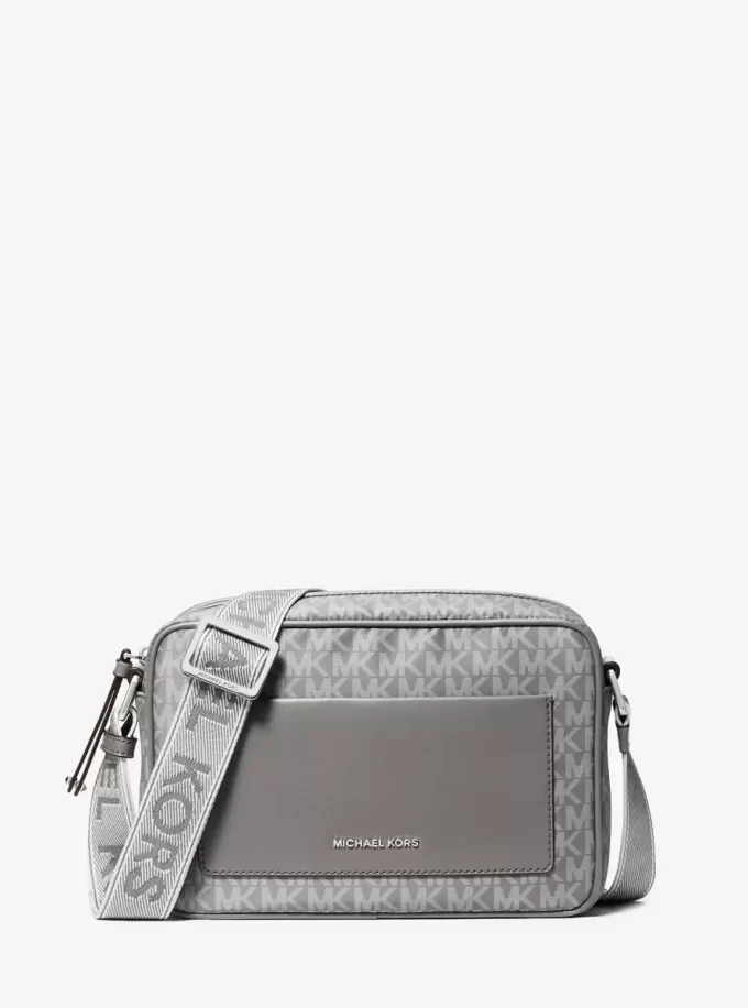 Torba typu crossbody Jet Set z dużym nadrukiem i logo