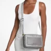 Torba typu crossbody Jet Set z dużym nadrukiem i logo
