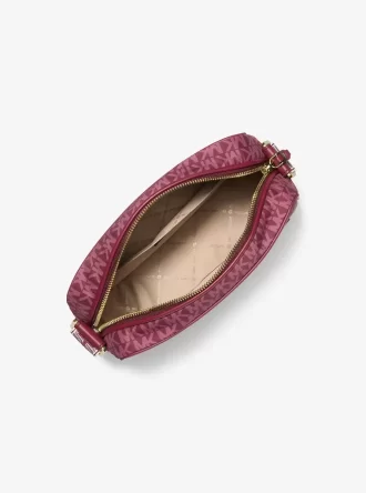 Torba typu crossbody Jet Set z dużym, tkanym nadrukiem z logo