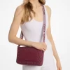 Torba typu crossbody Jet Set z dużym, tkanym nadrukiem z logo