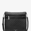 Torba typu crossbody z dużym nadrukiem logo Jet Set