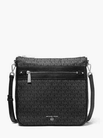 Torba typu crossbody z dużym nadrukiem logo Jet Set