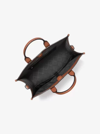 Torba typu tote Hudson Pebbled Leather