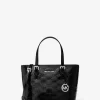 Torba typu tote Jet Set Extra-Small z wytłoczonym logo patentowym