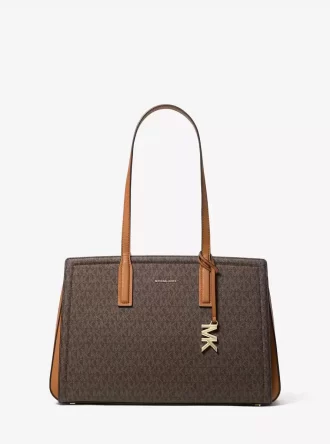 Torba typu tote Laila Medium Signature Logo