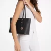 Torba typu tote Quinn Medium Pebbled Leather