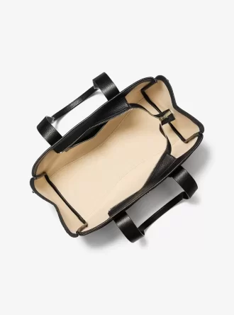 Torba typu tote Romee z dużym logo i skóry