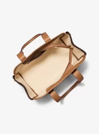 Torba typu tote Romee z dużym logo i skóry