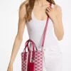 Torba typu tote Vincent Small Logo Jacquard z etui na karty