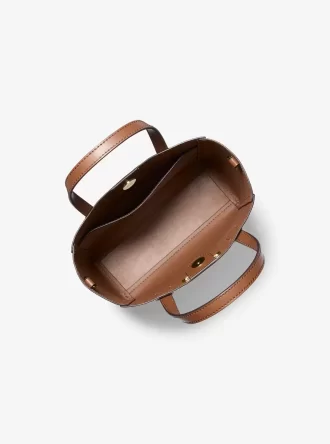 Torba typu tote Vincent Small Signature Logo z etui na karty