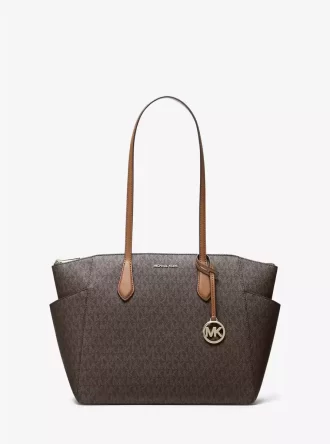 Torba typu tote z logo Marilyn Medium