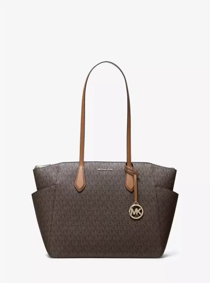 Torba typu tote z logo Marilyn Medium