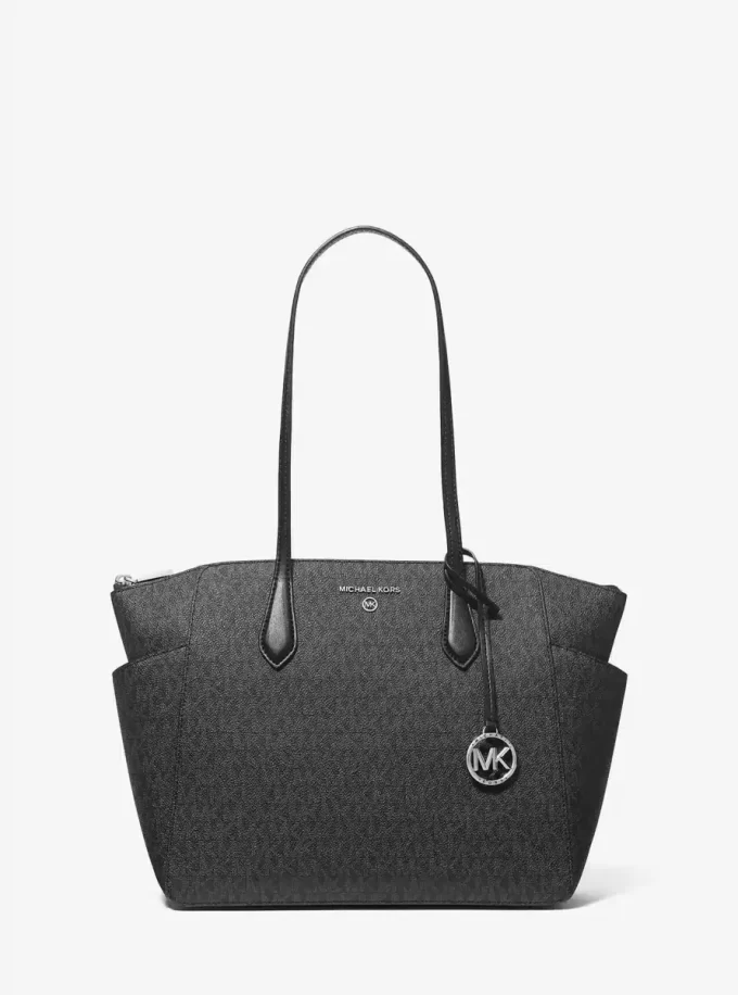 Torba typu tote z logo Marilyn Medium