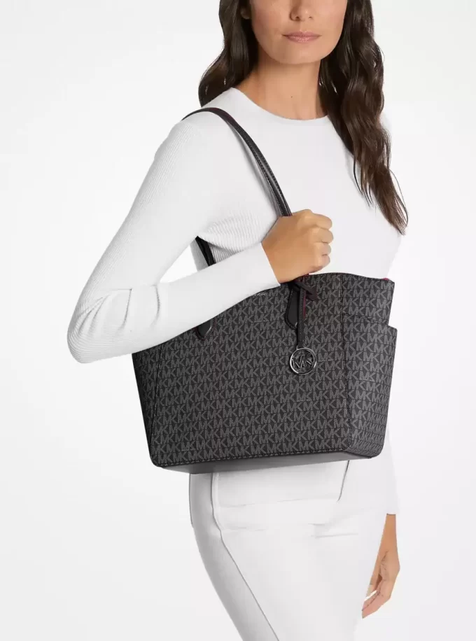 Torba typu tote z logo Marilyn Medium Torba typu tote z logo Marilyn Medium