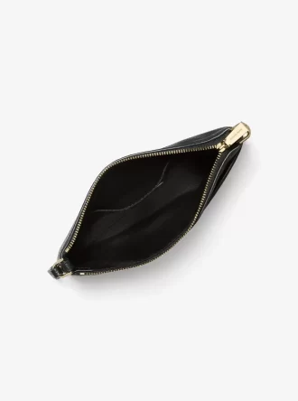 Torebka Jet Set Medium z nadrukiem w panterkę, z cielęcej sierści i skóry