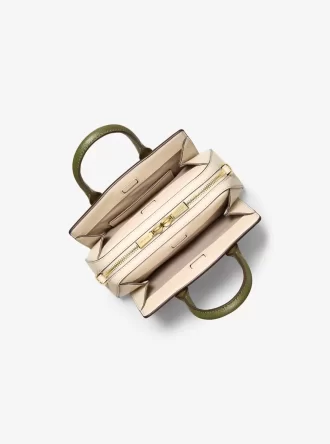 Torebka na ramię Laila Extra-Small z imitacji skóry w blokach kolorów