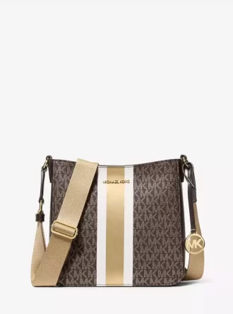 Torebka typu crossbody Jet Set Small Signature Logo Stripe