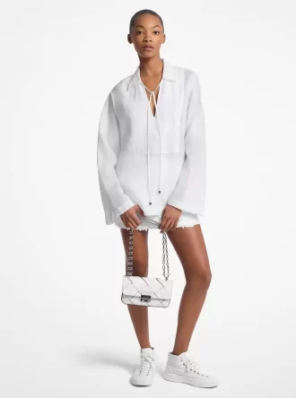 Tunika z kołnierzykiem z ramii