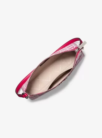 Vincent Średniej wielkości żakardowa torebka z logo i etui na karty