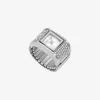 Zegarek Darrington Pavé Silver-Tone Ring Zegarek Darrington Pavé Silver-Tone Ring