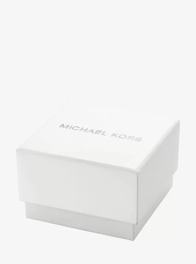 Zegarek Darrington Pavé Silver-Tone Ring Zegarek Darrington Pavé Silver-Tone Ring