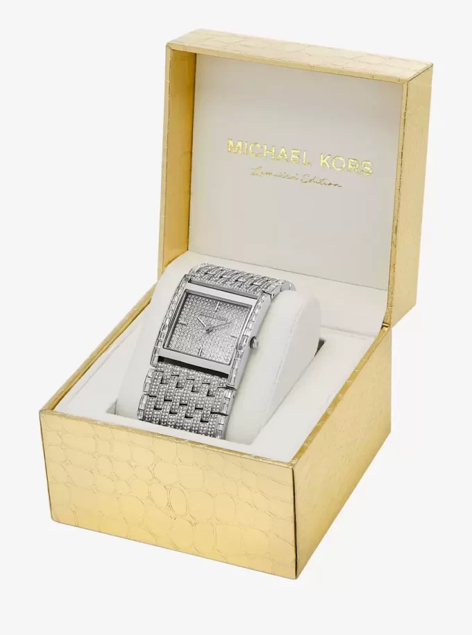 Zegarek Georgie Pavé w kolorze srebrnym z limitowanej edycji