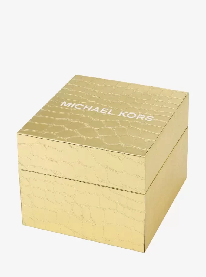 Zegarek Mini Darrington Pavé z limitowanej edycji w kolorze złotym