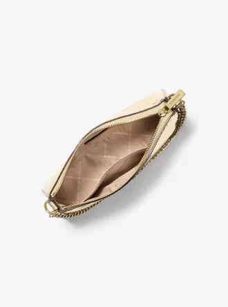 Zestaw prezentowy Jet Set Medium Metallic Logo Debossed Pochette i etui na karty