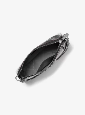 Zestaw prezentowy Jet Set z wytłoczonym logo patentowym i etui na karty