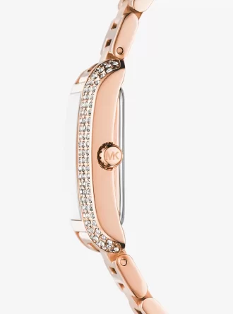 Zestaw prezentowy Petite Emery w kolorze różowego złota z zegarkiem i biżuterią