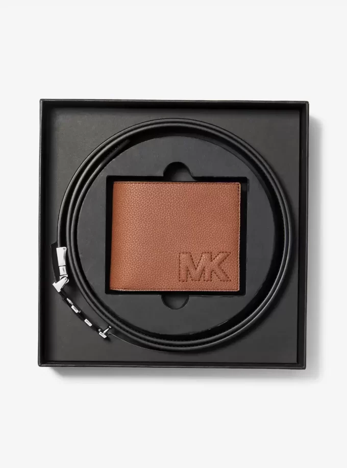 Zestaw prezentowy składający się z portfela i paska