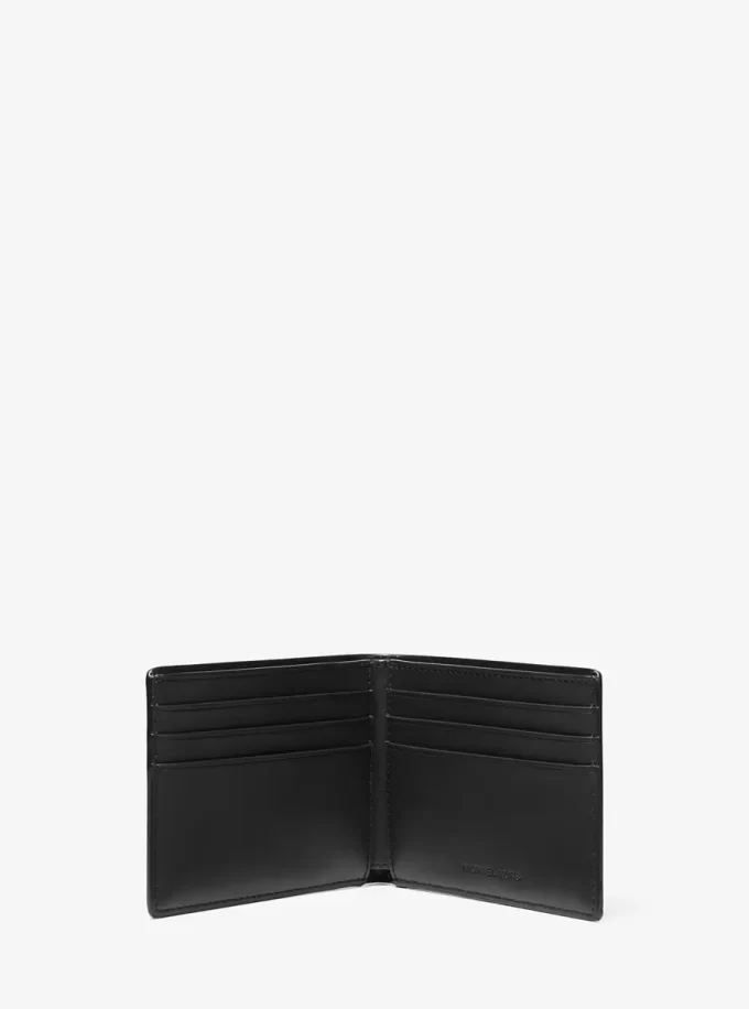 Zestaw prezentowy z portfelem i brelokiem z logo