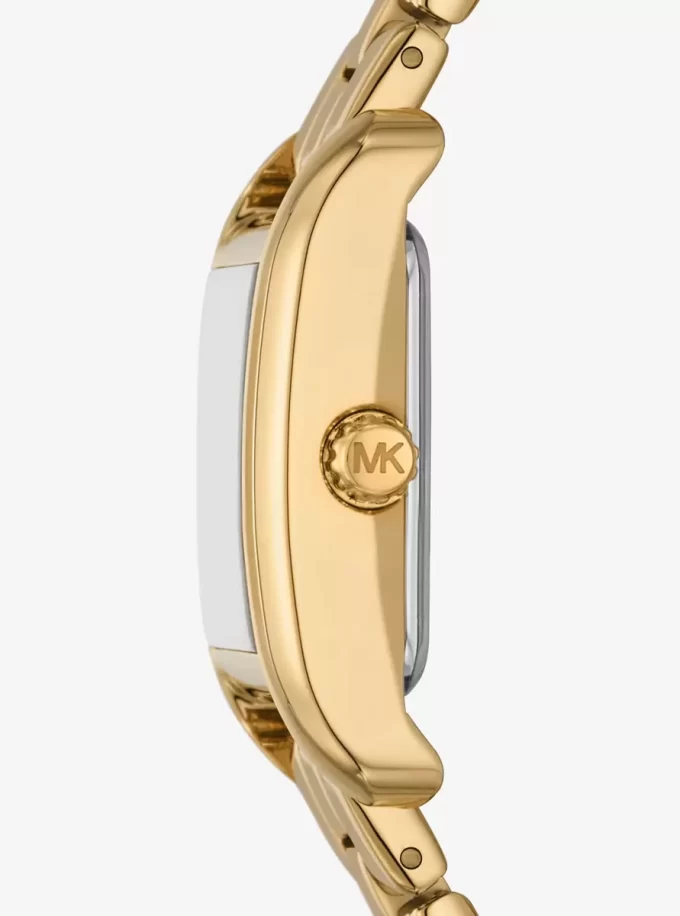 Zestaw prezentowy: zegarek i biżuteria w kolorze złotym Mini Monroe